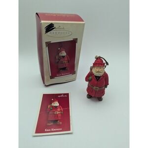 Hallmark Keepsake Ornament Kris Kringle 2003 Christmas Santa‎ Claus Figurine